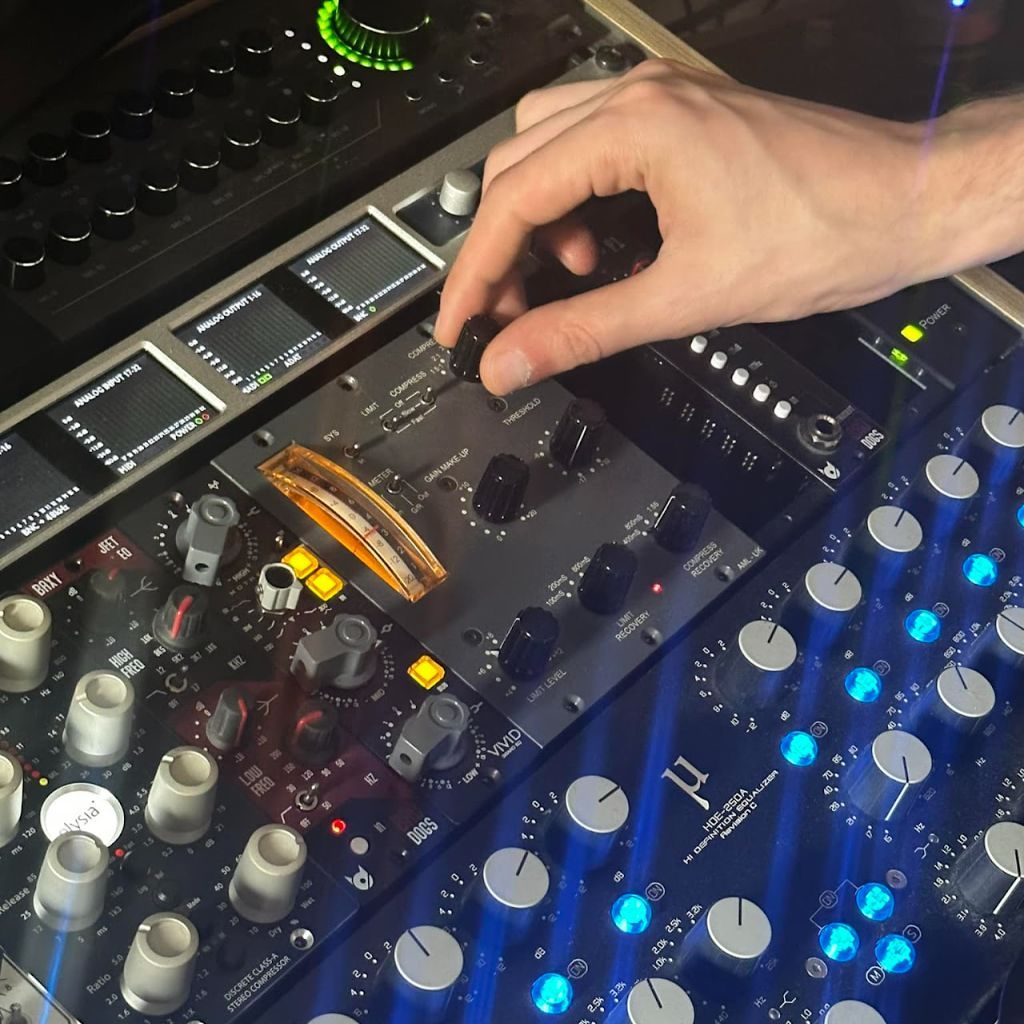 Chaîne de mixage mastering analogique